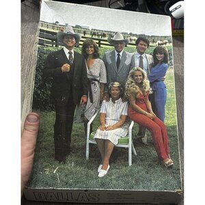 1980 Dallas Cast No 1601 Picture Puzzle 500 Piece 18'' × 24''